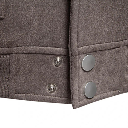 Chaqueta Bomber Baldo de Gamuza
