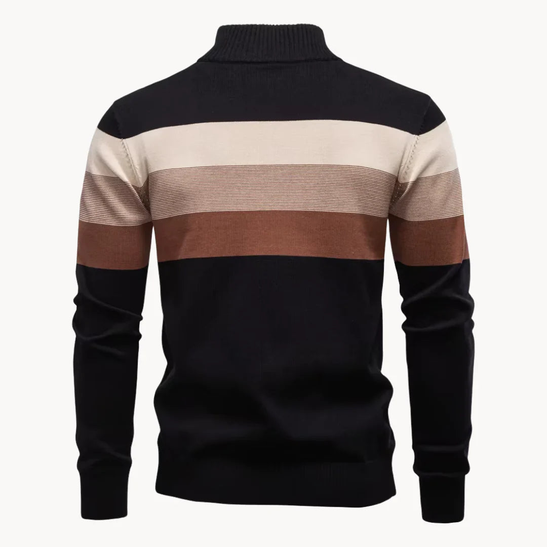Suéter con cremallera Burk Quarter Zip