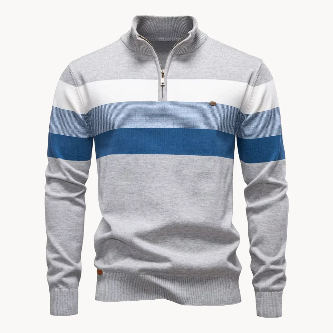 Suéter con cremallera Burk Quarter Zip