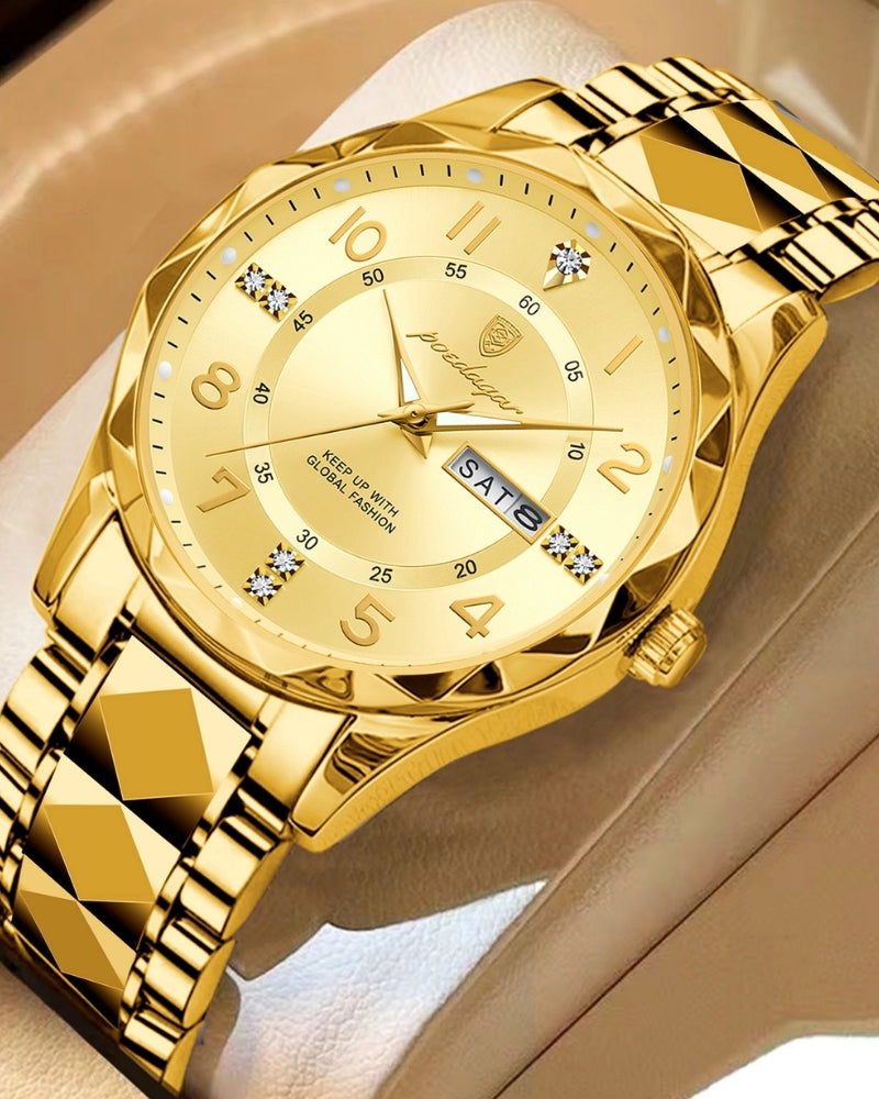Milano | Reloj Bicolor de Acero en dorado | Luna Bellucci