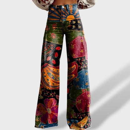 Marina Pantalones boho vintage