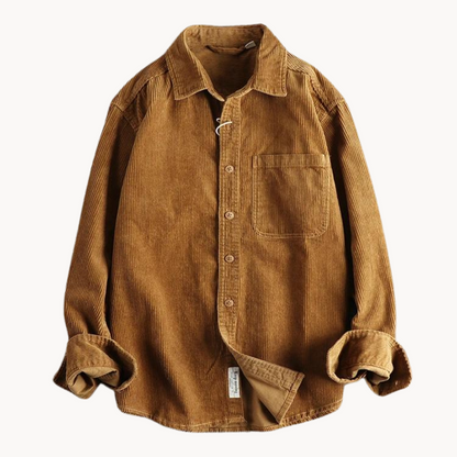 Camisa de Trabajo de Pana