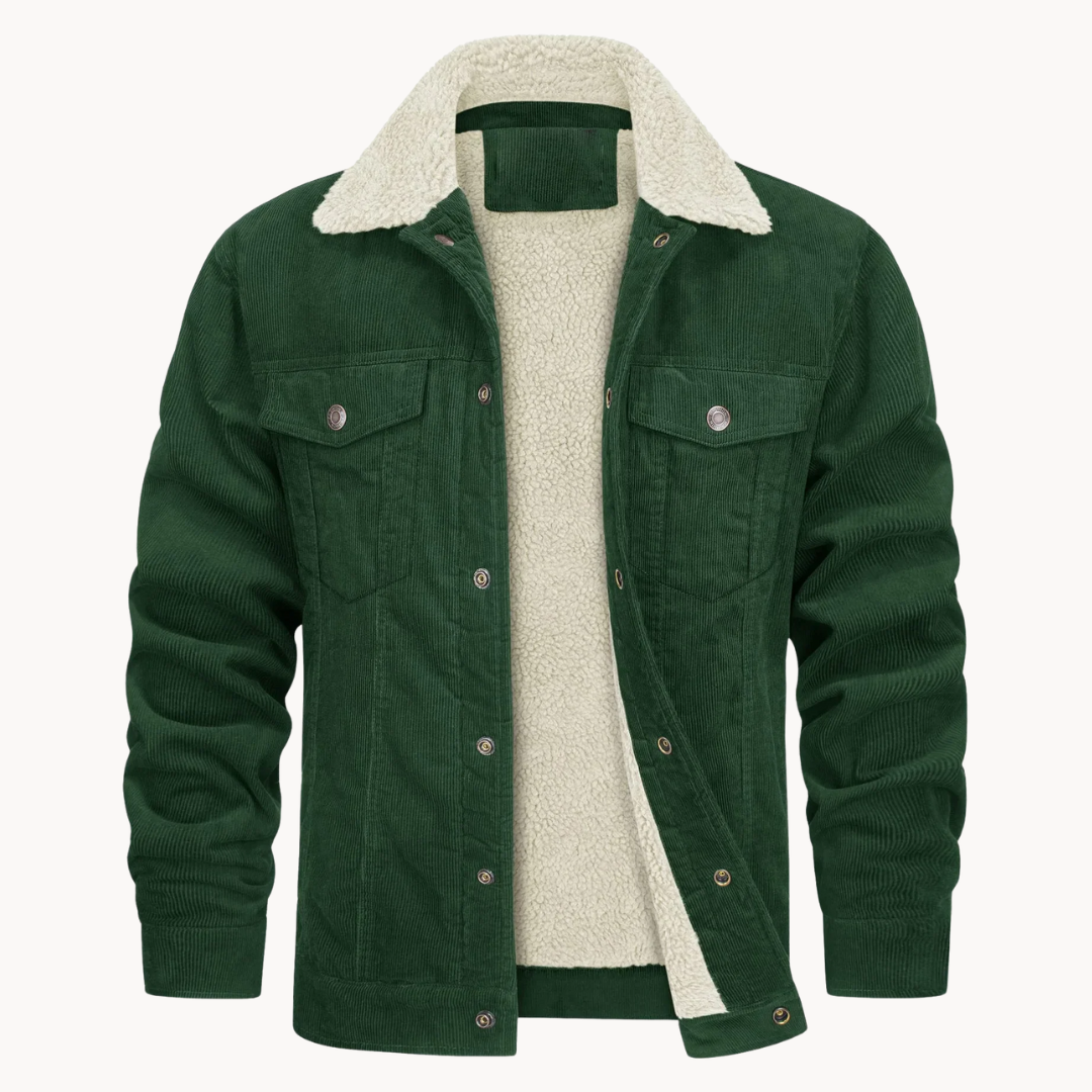 Chaqueta Warren de Pana Forrada