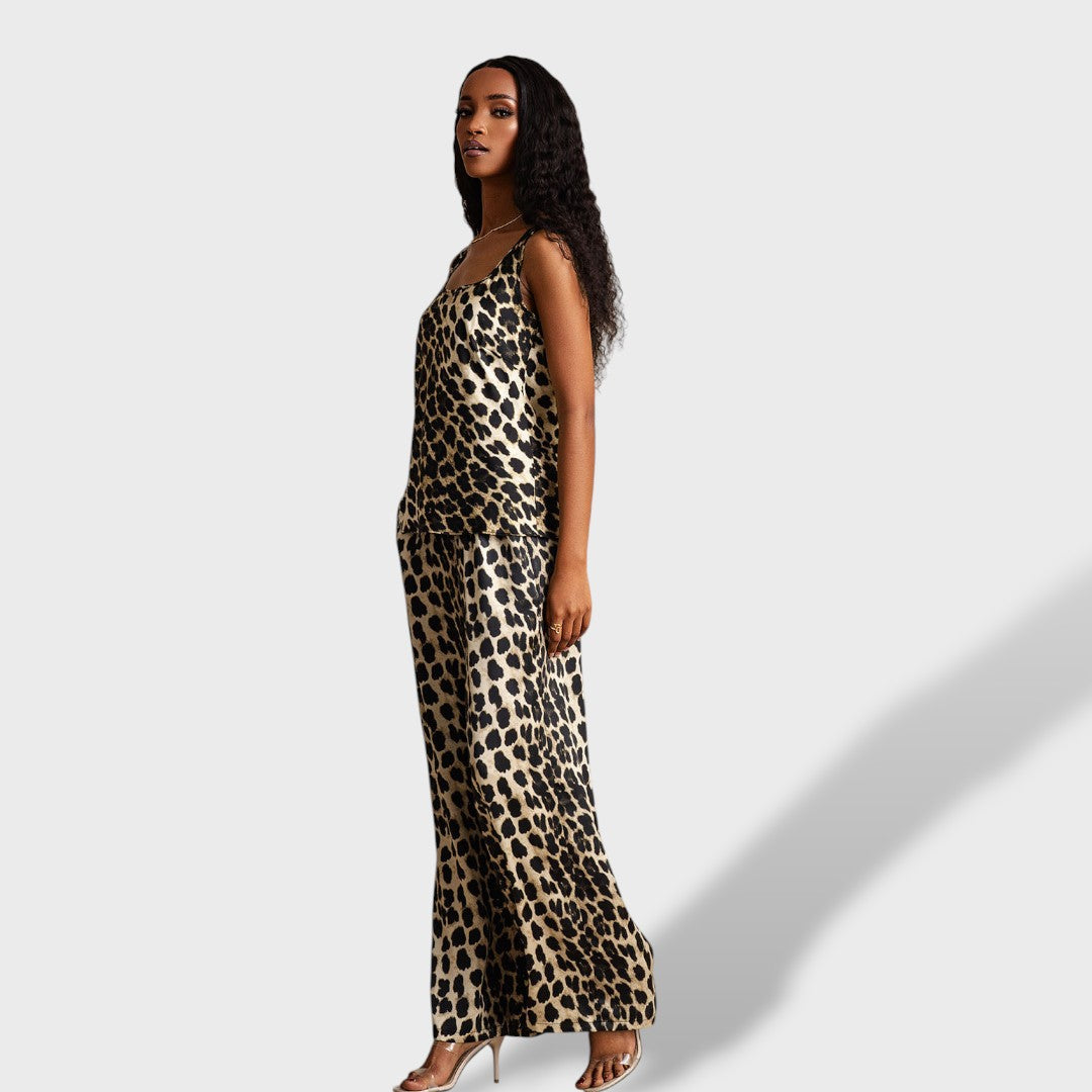 Clara | Pijama pierna ancha mujer