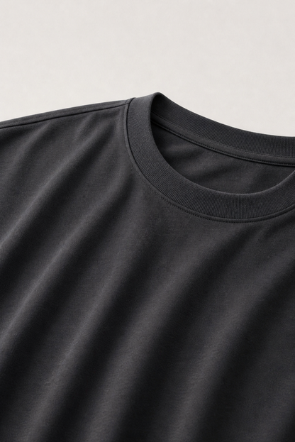 Alessio | Camiseta de Algodón Mercerizado Gris