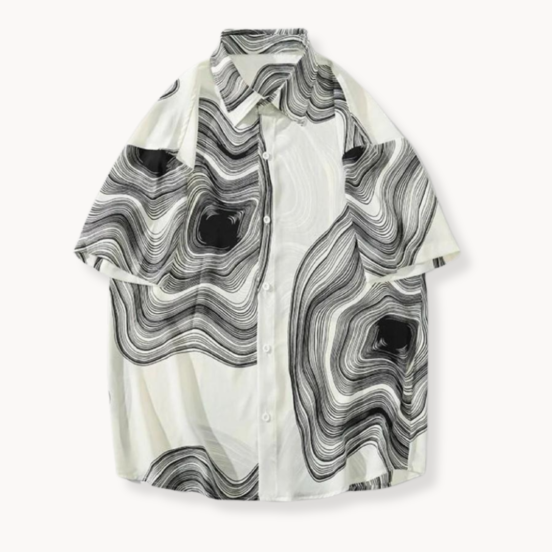 Camisa Mosaic Muse de Seda