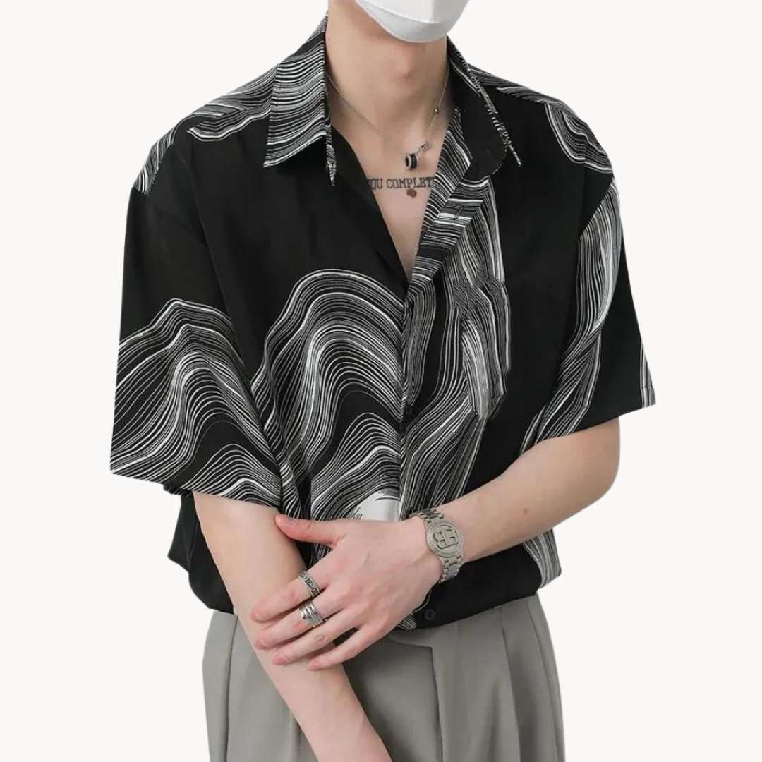 Camisa Mosaic Muse de Seda