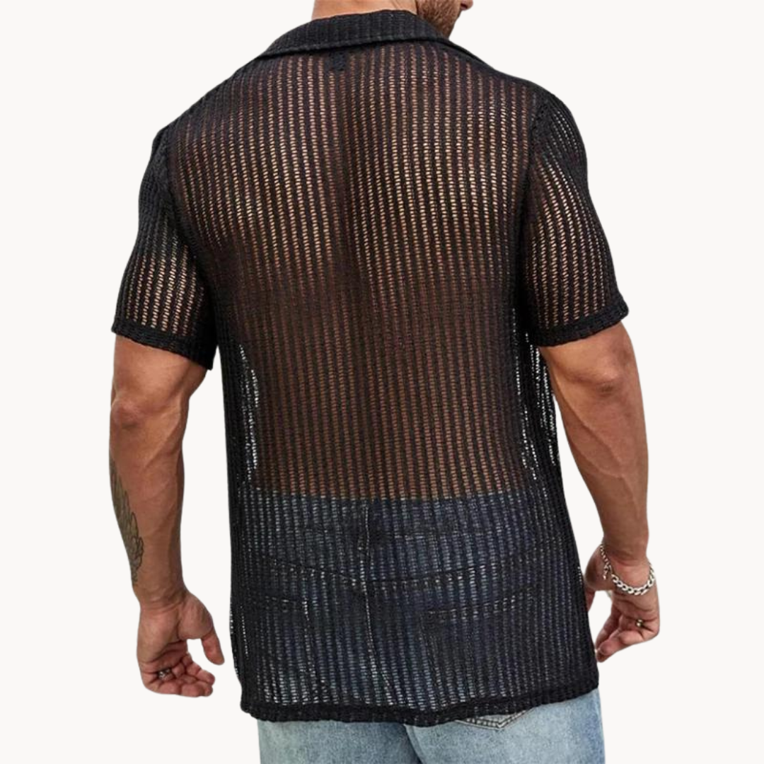 Camisa Tejida Milano Hollow