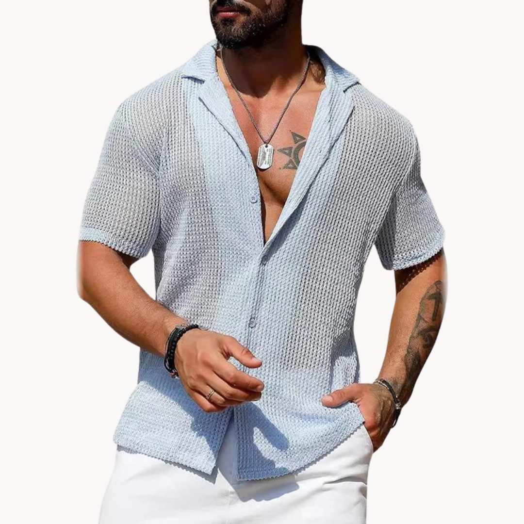 Camisa Tejida Milano Hollow