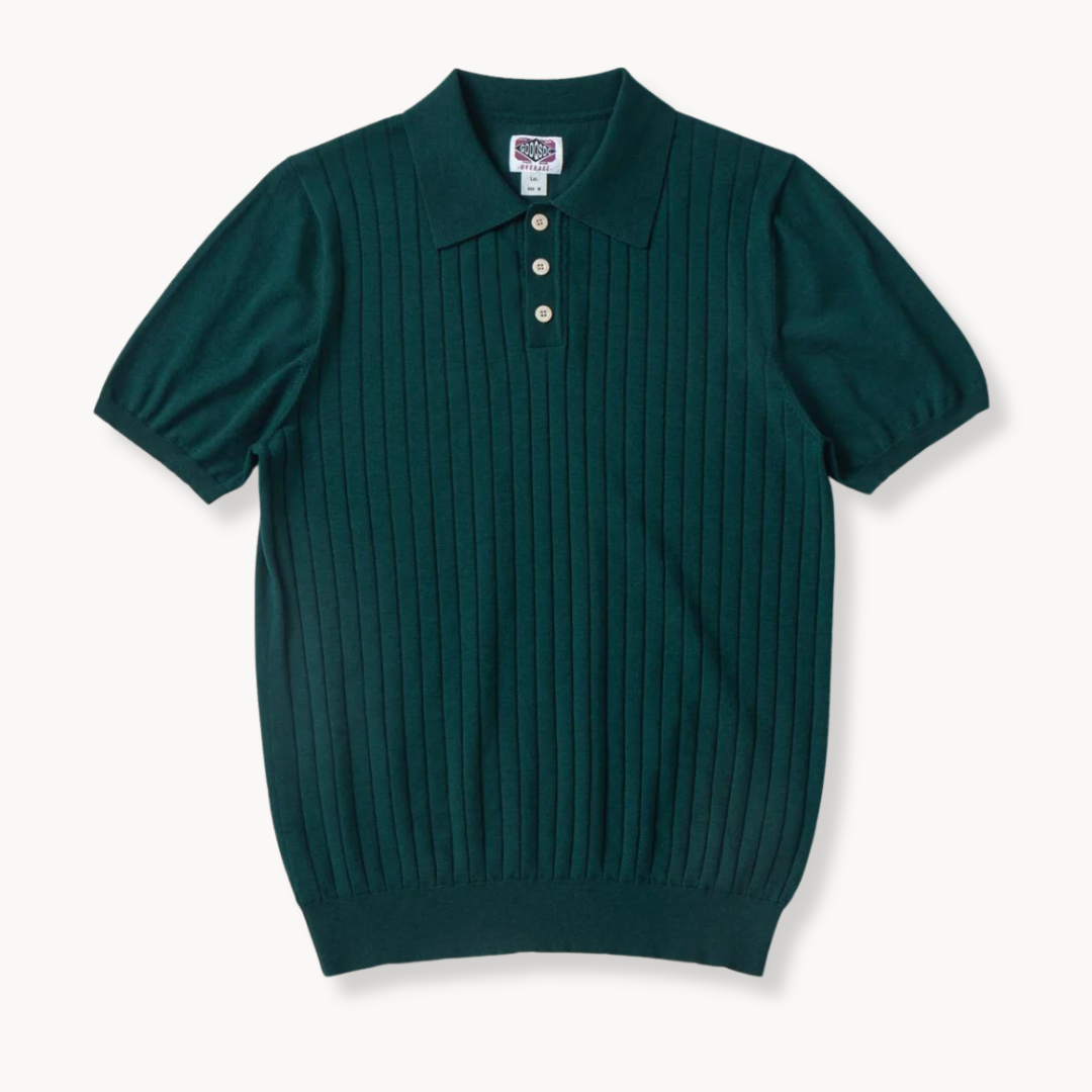 Polo Stefano de Seda y Algodón