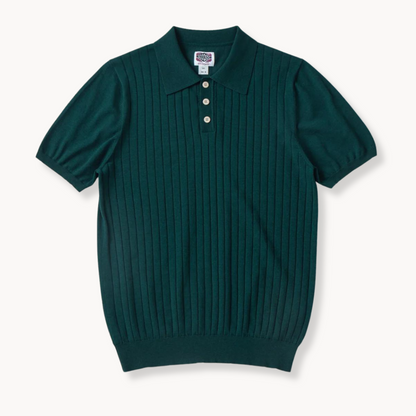 Polo Stefano de Seda y Algodón