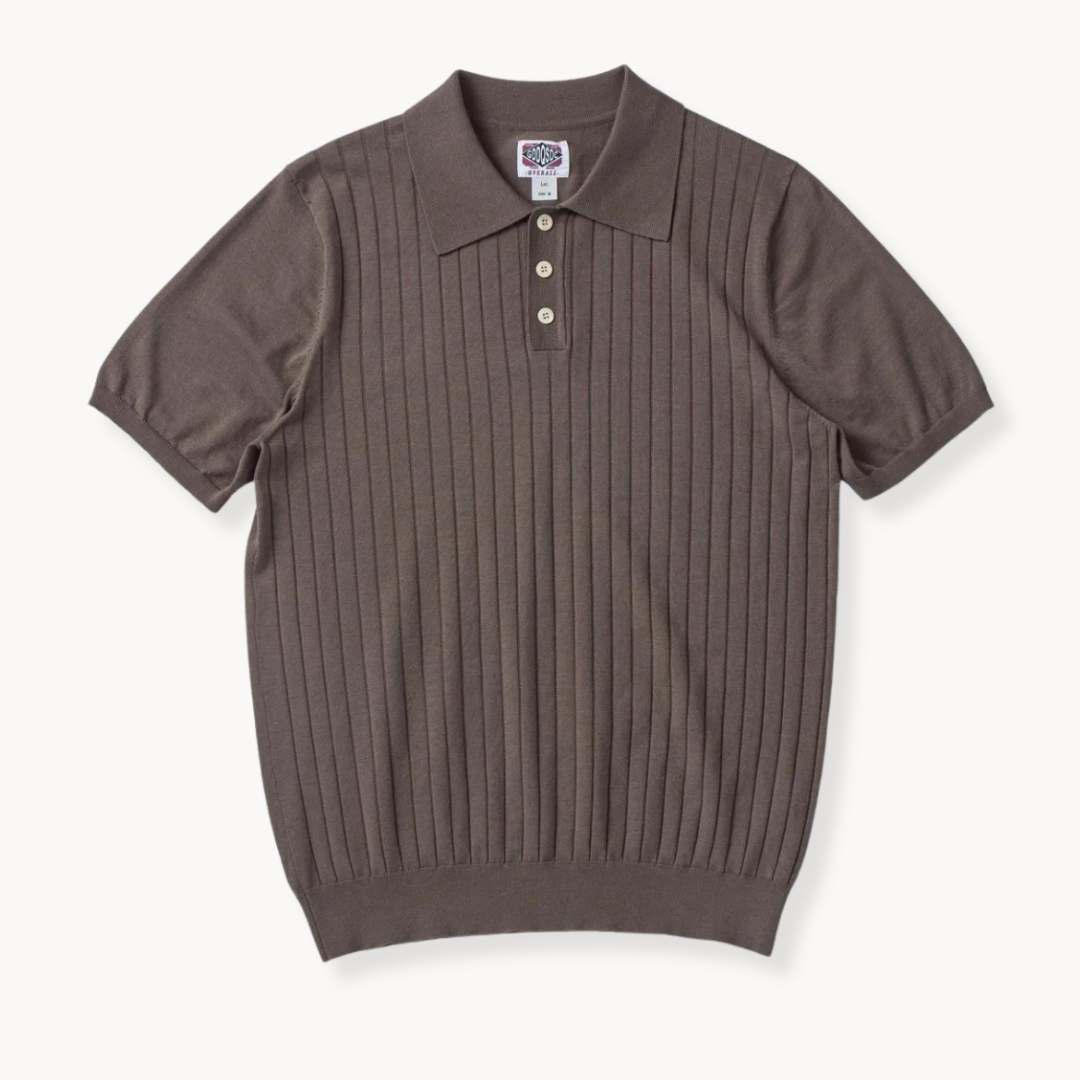 Polo Stefano de Seda y Algodón
