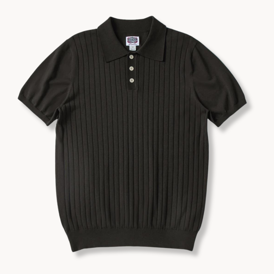 Polo Stefano de Seda y Algodón