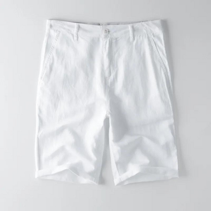 Shorts de Algodón y Lino Velante