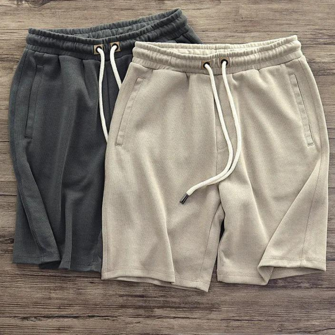 Shorts de Algodón Grueso
