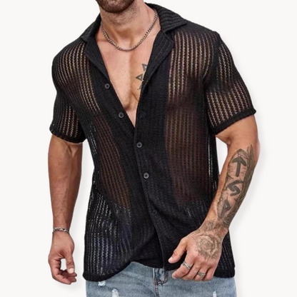 Camisa Tejida Milano Hollow