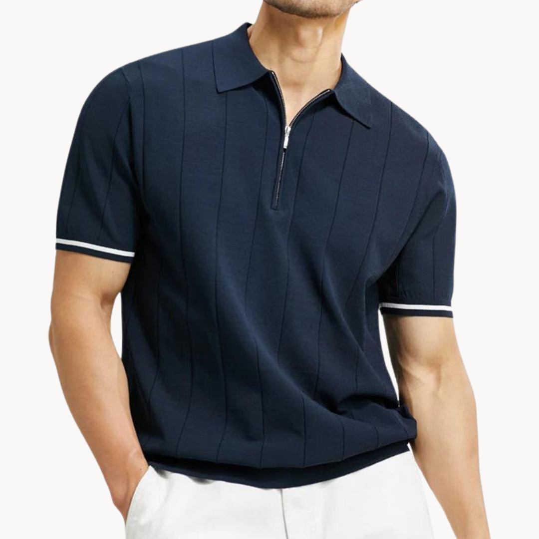 Polo Flynn con Cremallera