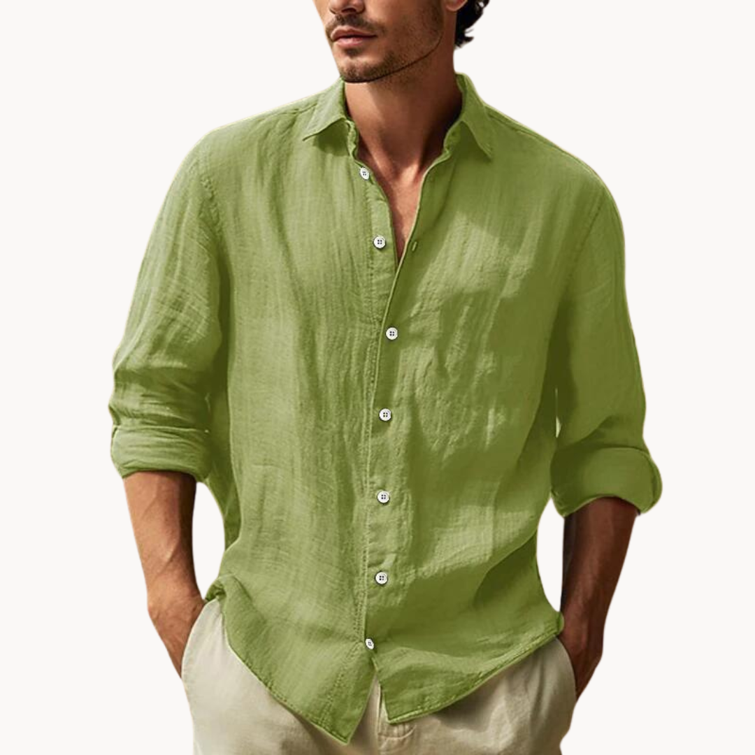 Camisa Griffin de Algodón