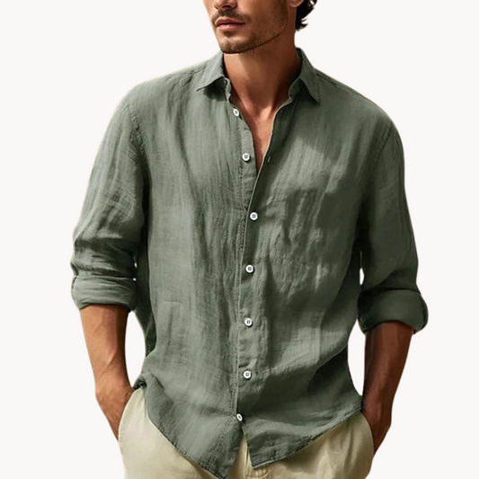 Camisa Griffin de Algodón