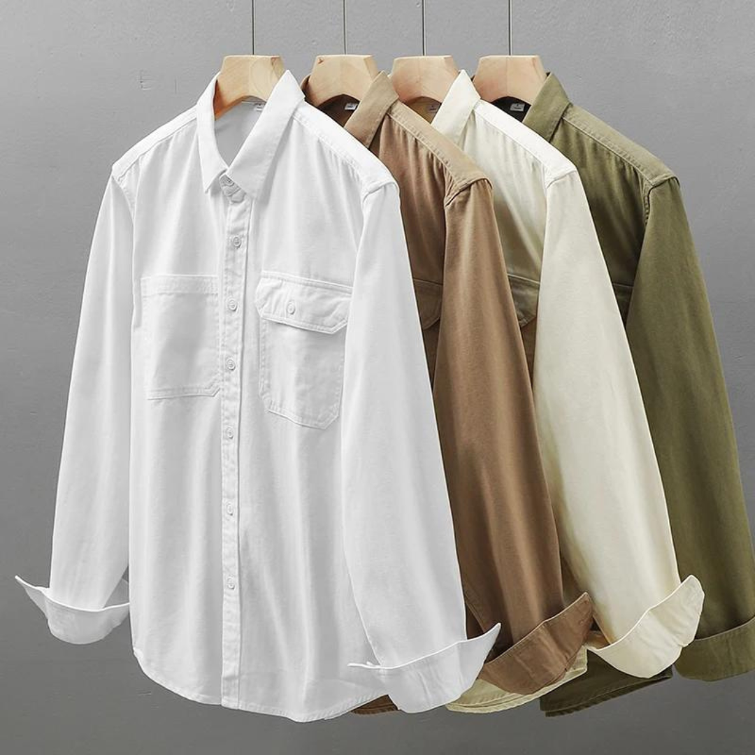 Camisa Pierre Oversized de Algodón