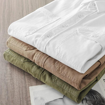 Camisa Pierre Oversized de Algodón