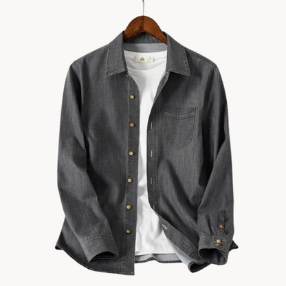 Camisa Renoir de mezclilla/denim ligero