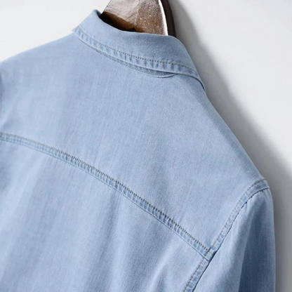 Camisa Renoir de mezclilla/denim ligero