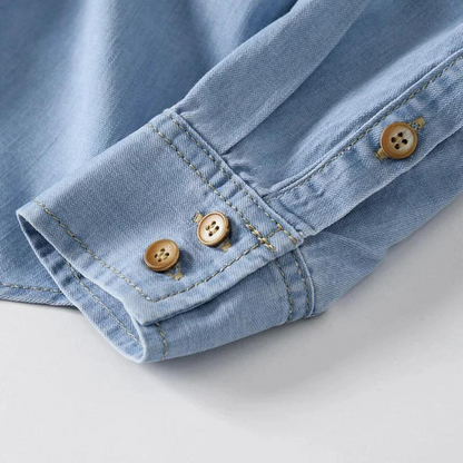 Camisa Renoir de mezclilla/denim ligero