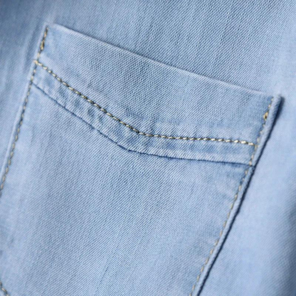 Camisa Renoir de mezclilla/denim ligero