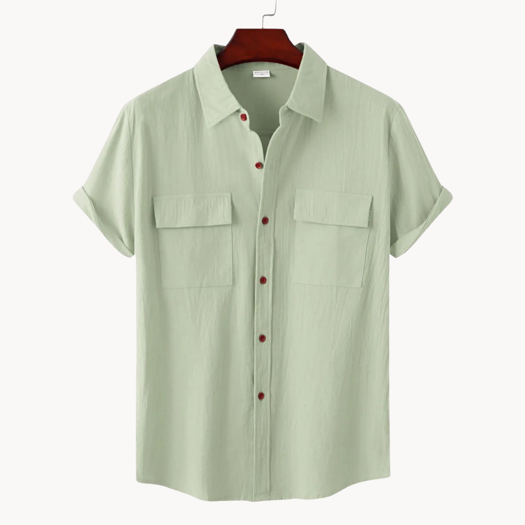 Camisa Isla Vista de Mezcla de Lino