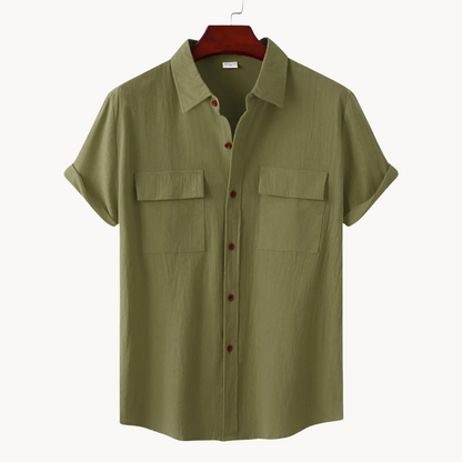 Camisa Isla Vista de Mezcla de Lino