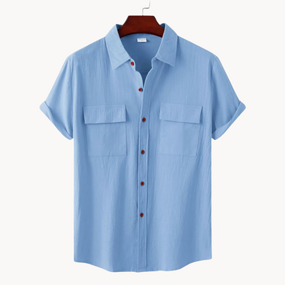 Camisa Isla Vista de Mezcla de Lino