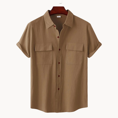 Camisa Isla Vista de Mezcla de Lino