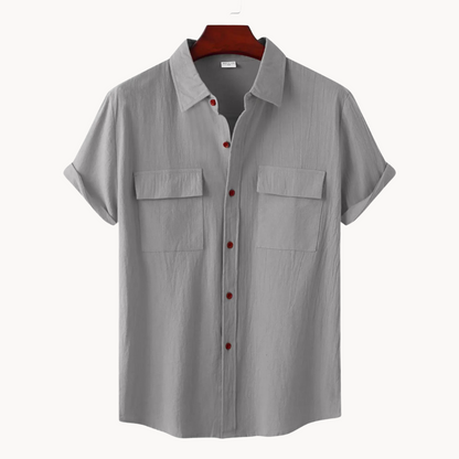 Camisa Isla Vista de Mezcla de Lino
