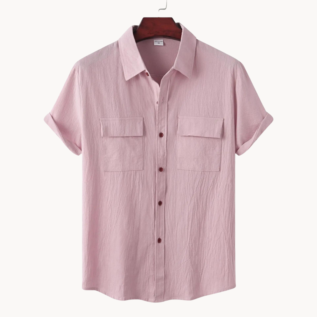 Camisa Isla Vista de Mezcla de Lino
