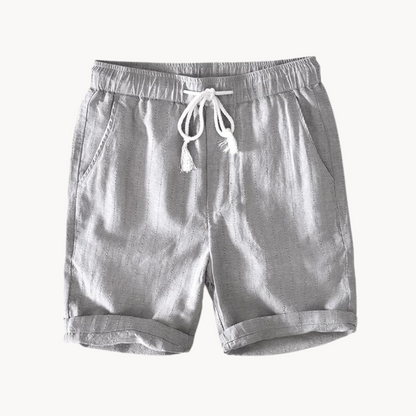 Shorts Amalfi de Mezcla de Lino