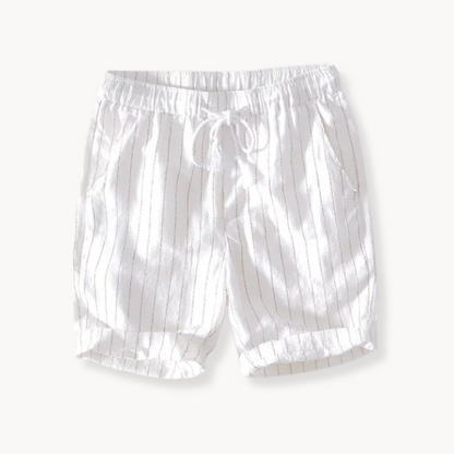 Shorts Amalfi de Mezcla de Lino