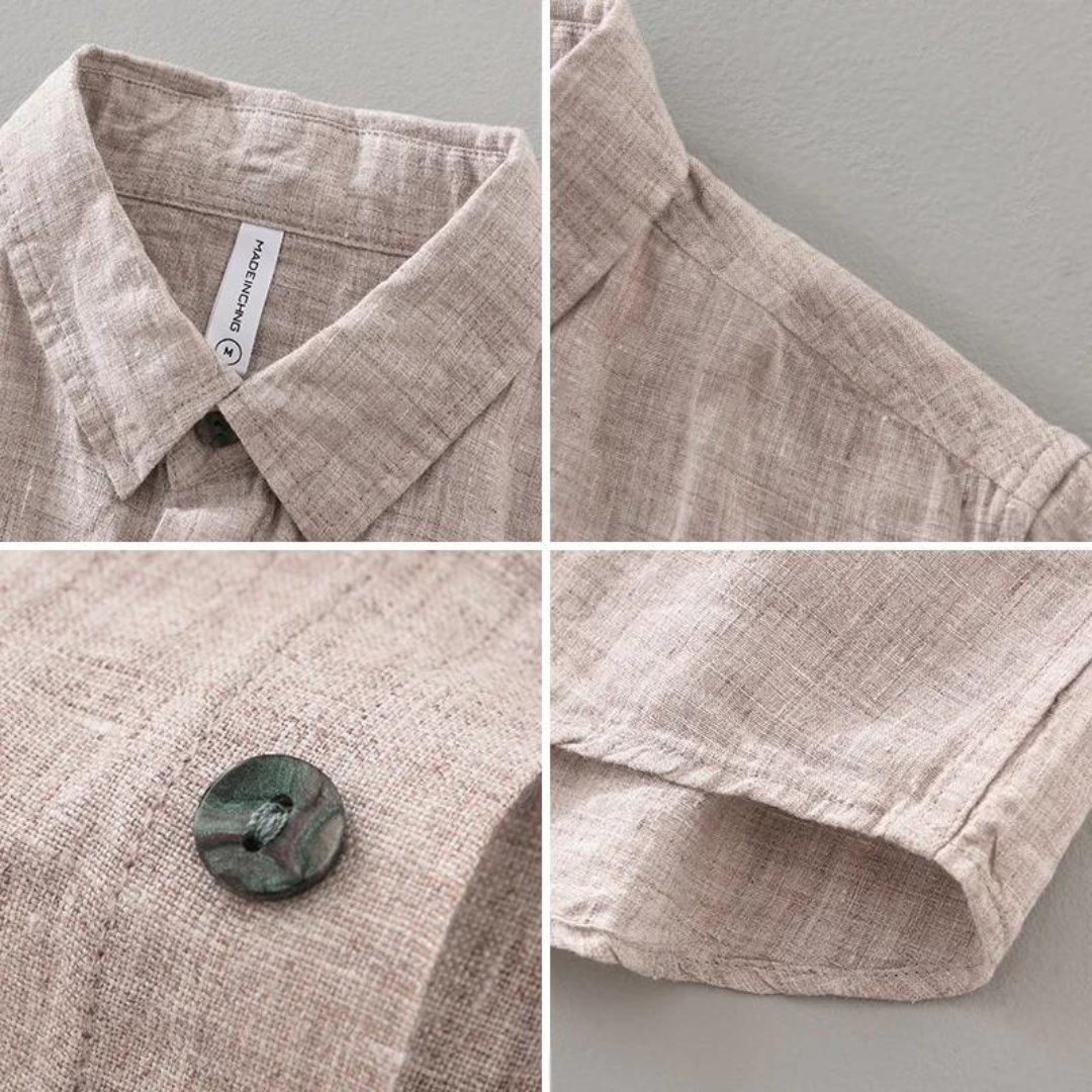 Camisa Valletta de lino