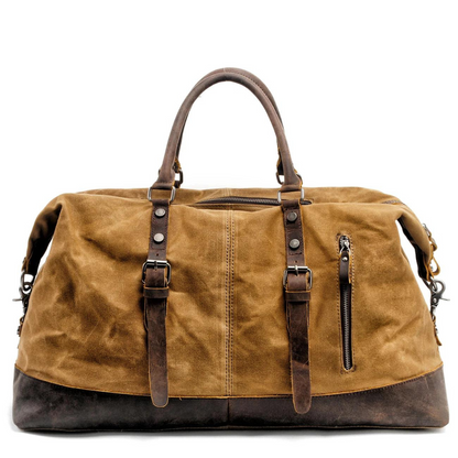 Bolso de Viaje Kingsley en Lona y Cuero