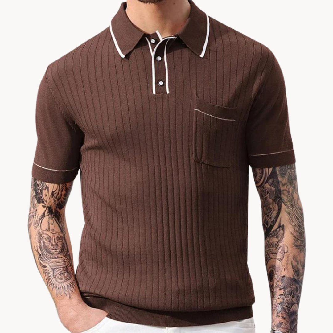 Polo Acanalado Vintage