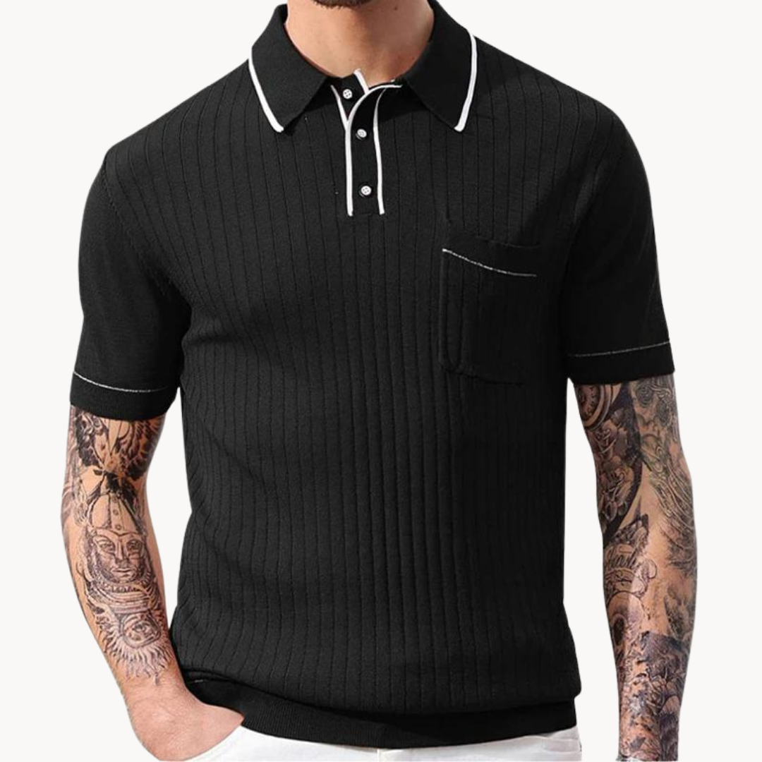 Polo Acanalado Vintage