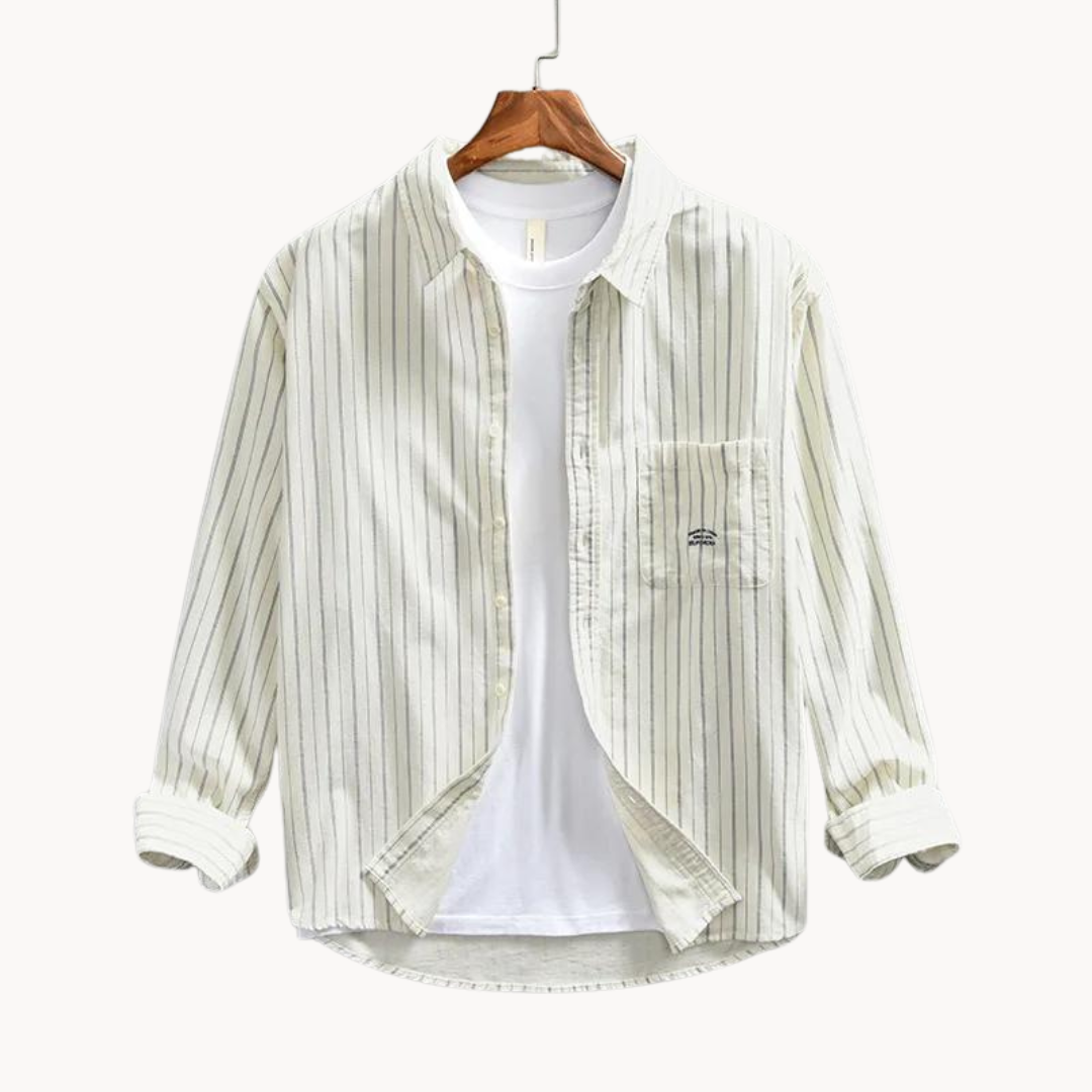 Camisa Caolan de Algodón con Botones