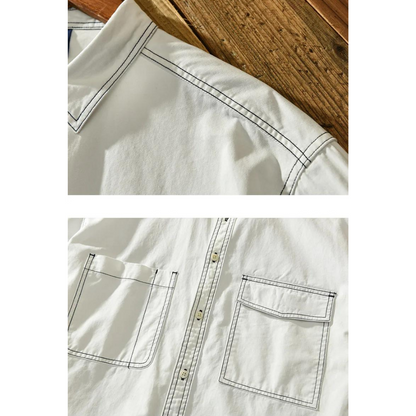 Camisa Colm de Algodón con Botones