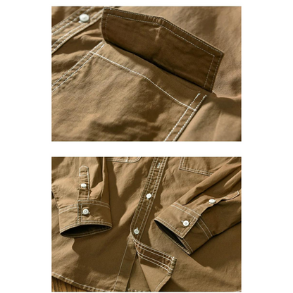 Camisa Colm de Algodón con Botones