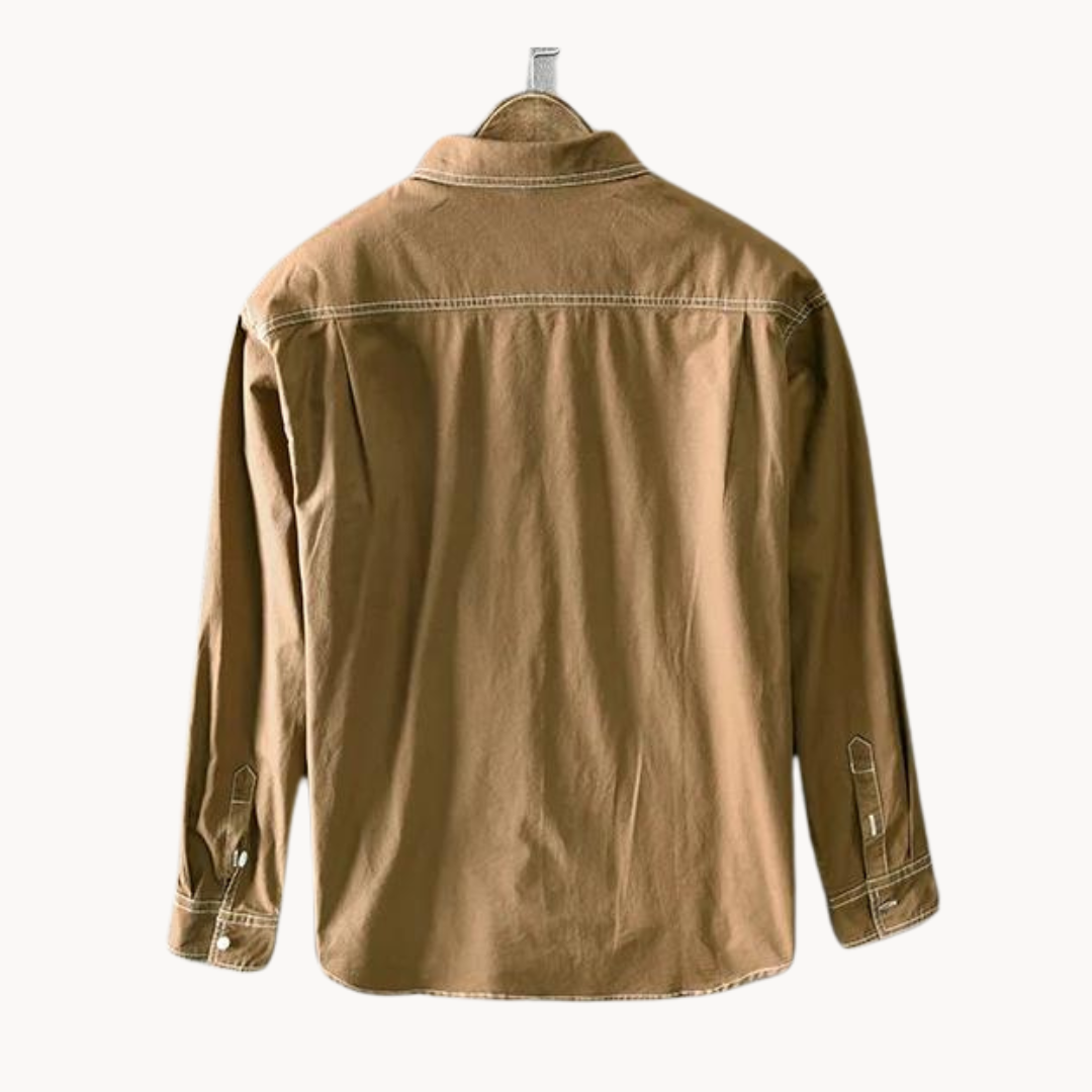 Camisa Colm de Algodón con Botones
