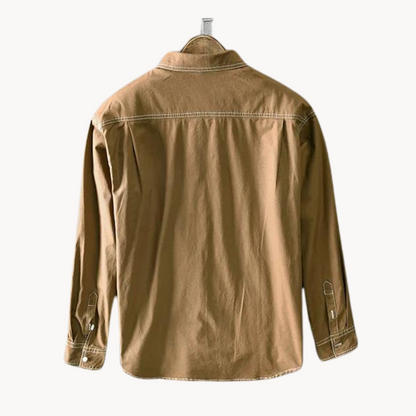 Camisa Colm de Algodón con Botones