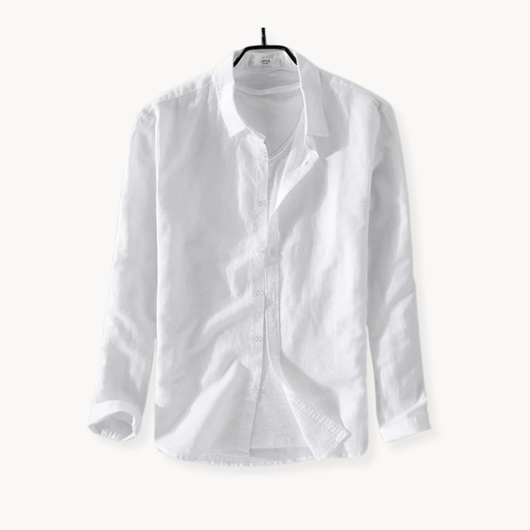 Camisa de Lino y Algodón Daire