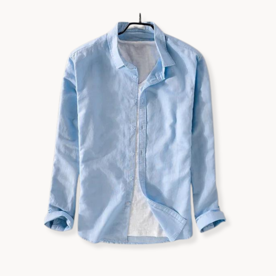 Camisa de Lino y Algodón Daire