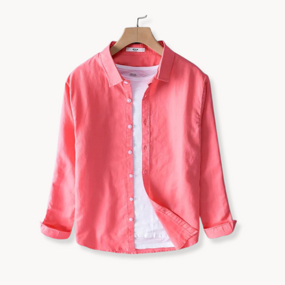 Camisa de Lino y Algodón Daire