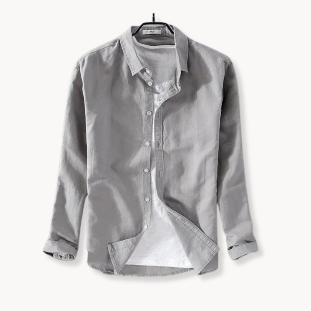 Camisa de Lino y Algodón Daire